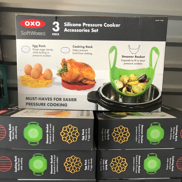 Oxo 3 piece pressure cooker accessories - Picture 1 of 7